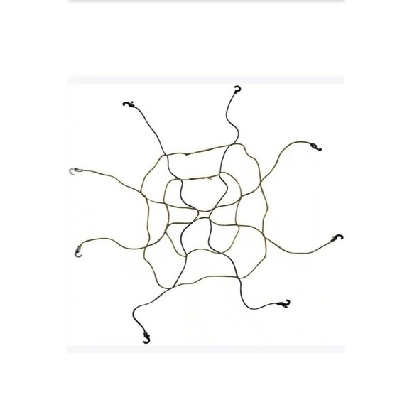 HUSKY Cargo Net Adjustable hooks - Black & Yellow - Picture 1 of 7